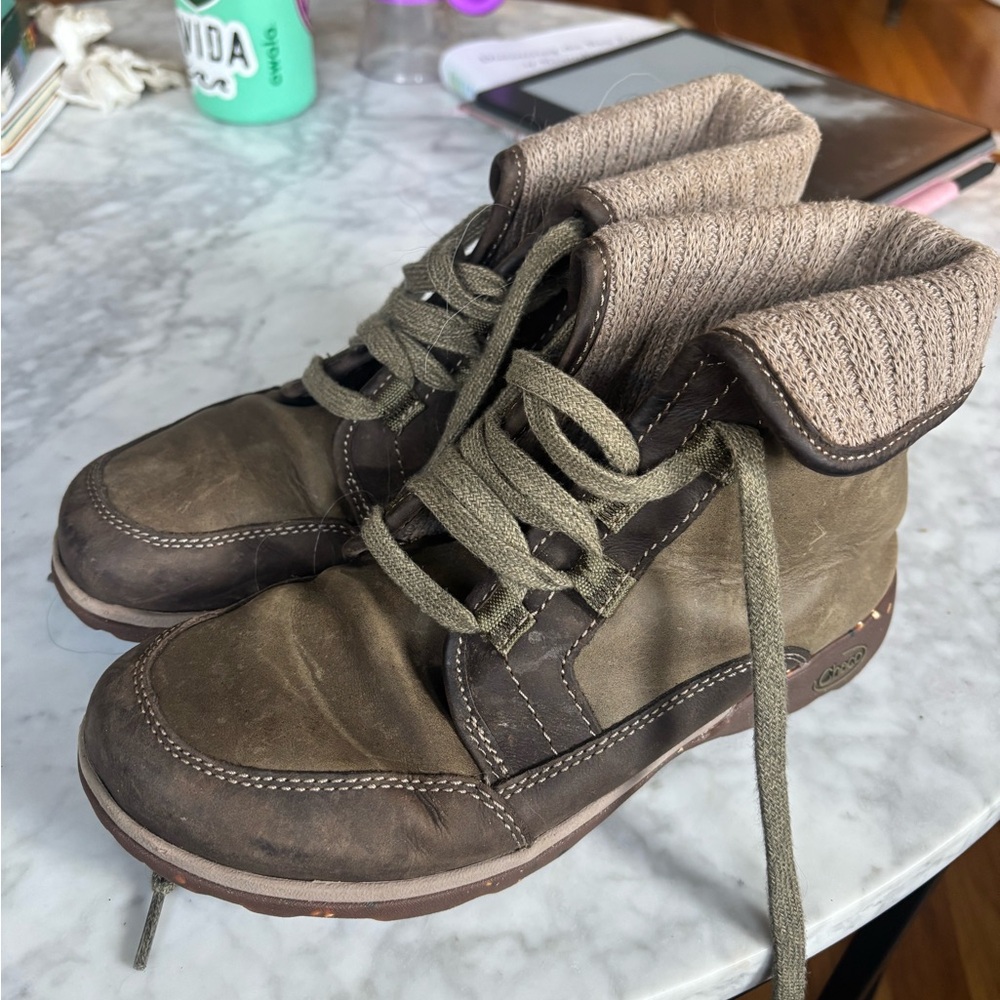Chaco Barbary Boot in Ivy, women’s 7